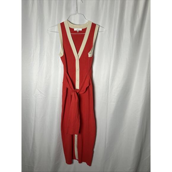 TOCCIN X RTR Sleeveless Button Front Midi Dress - Picture 3 of 5